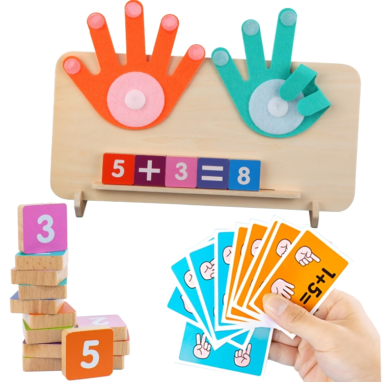 Montessori Finger Counting Board for Kids