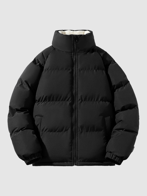 Men's Insulated Winter Jacket with Fleece Lining