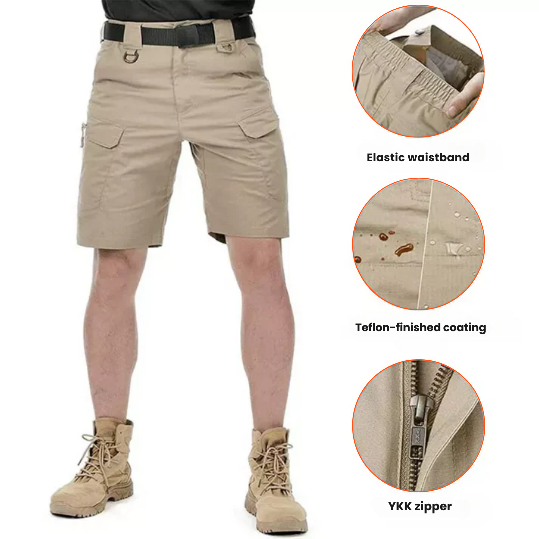 Men's Versatile Adventure Cargo Shorts – Tough, Flexible & Fast-Drying