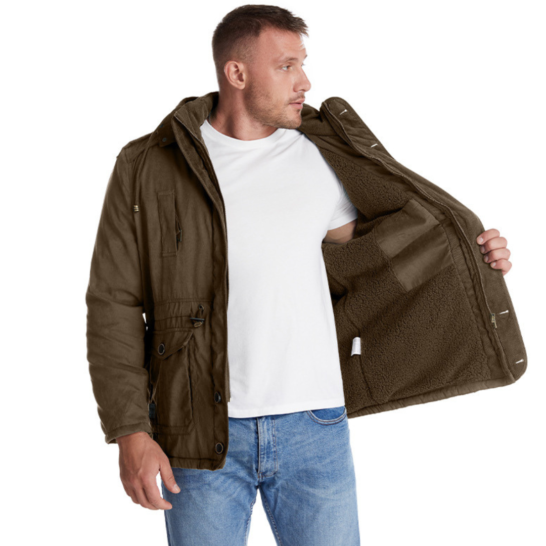 Men's All-Weather Insulated Jacket for Ultimate Warmth