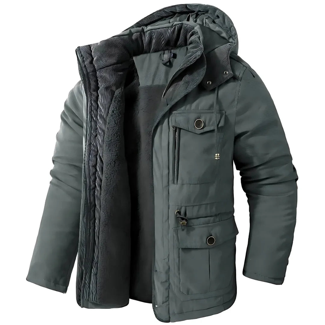 Men's All-Weather Insulated Jacket for Ultimate Warmth