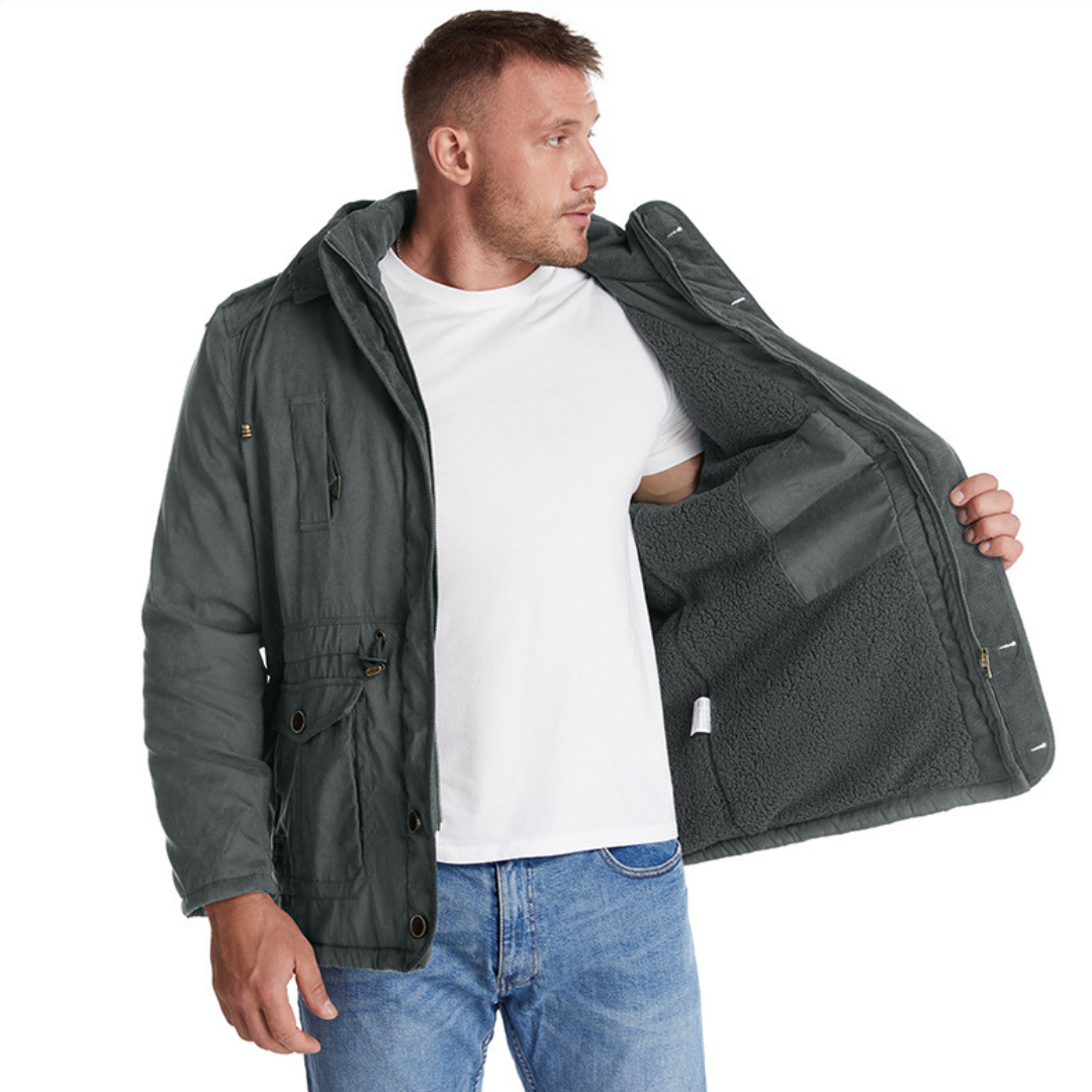 Men's All-Weather Insulated Jacket for Ultimate Warmth
