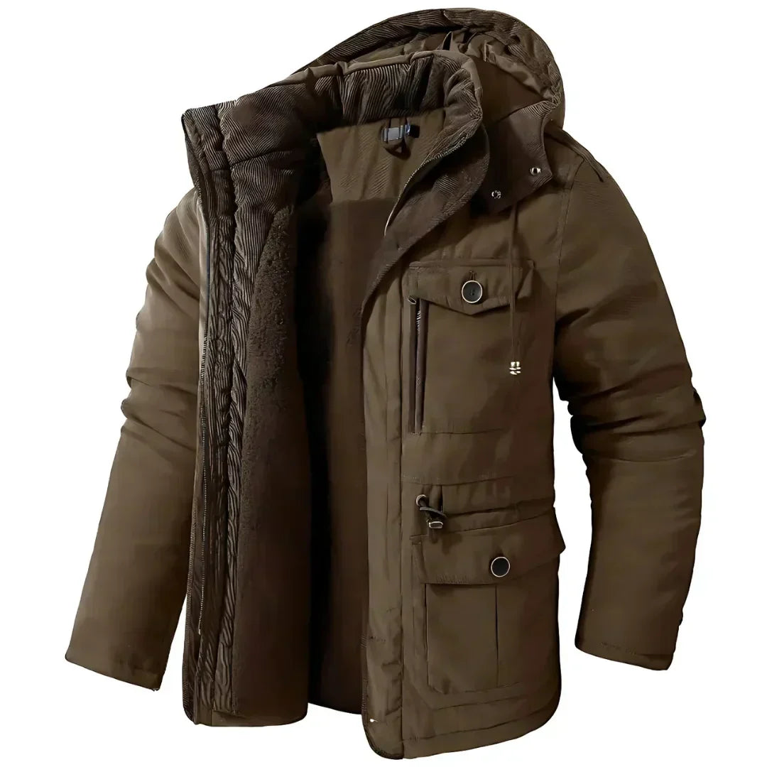 Men's All-Weather Insulated Jacket for Ultimate Warmth