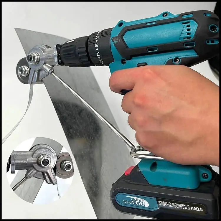 SharpEdge™ — Turn Your Drill into a Precision Cutting Powerhouse for Perfect, Stress-Free Metalwork