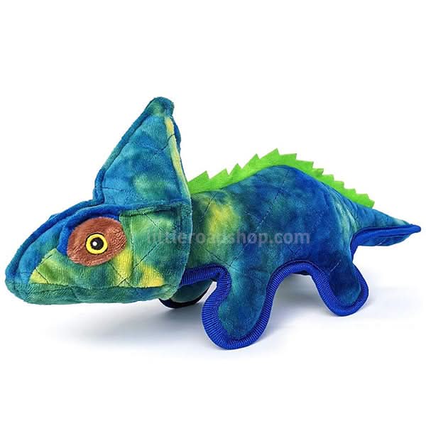 Durable Rubber Dog Toy with Built-In Squeaker for Chewing