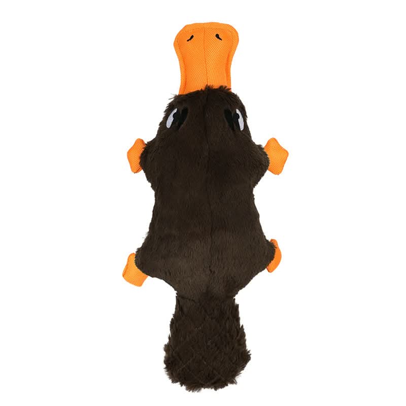Durable Rubber Dog Toy with Built-In Squeaker for Chewing