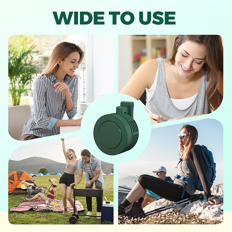 Compact Fan | Instant Cooling | Quiet with Three Speeds