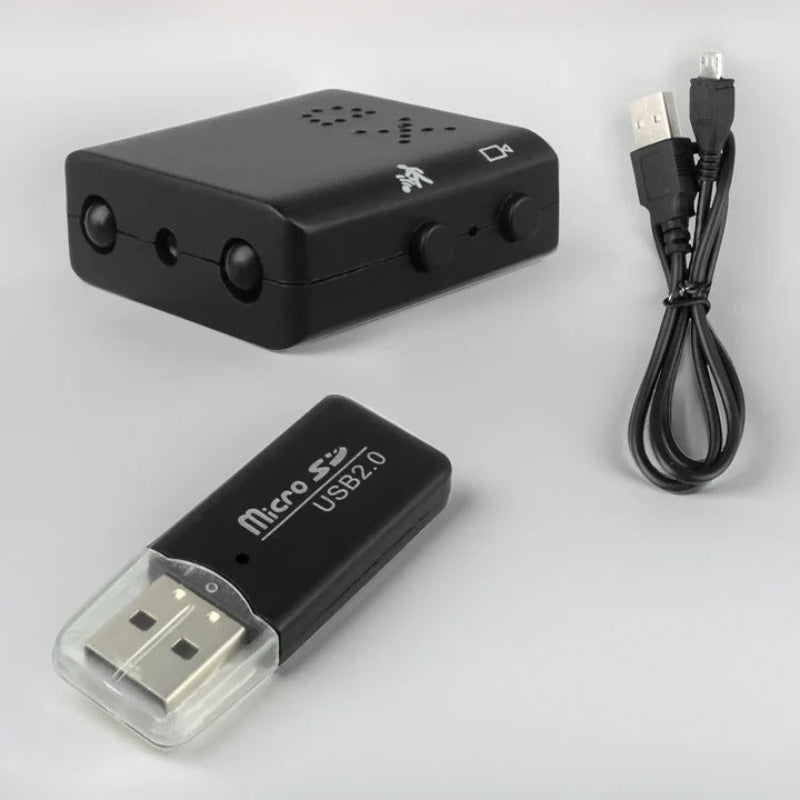 Compact HD Surveillance Camera with Smart Motion Sensing