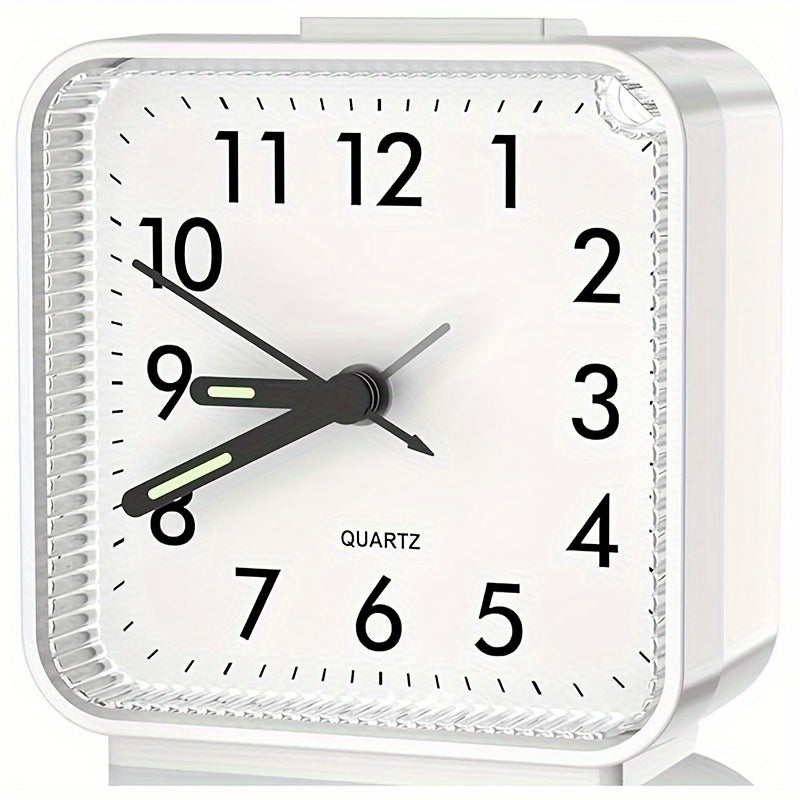 Sleek Quiet Alarm Clock with Clear Display and Soothing Wake-Up Tone