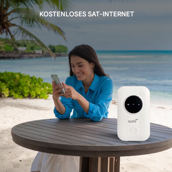 Portable 4G LTE Wi-Fi Router | Fast Mobile Hotspot