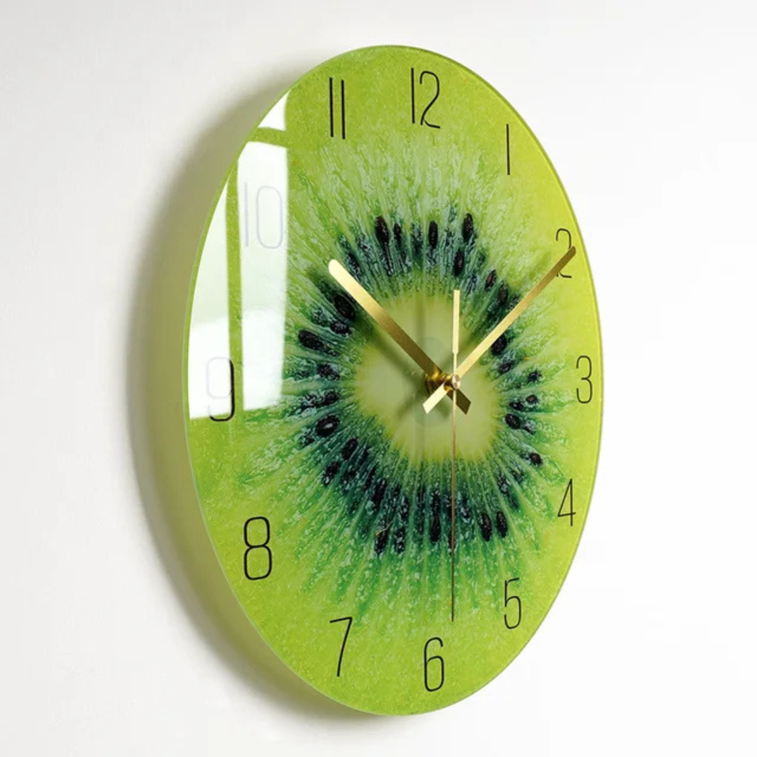 Sleek Oversized Glass Clock for Stylish Home Decor