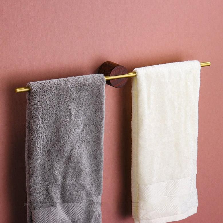 Stylish Wall-Mounted Towel Holder for Modern Bathrooms