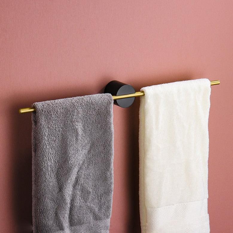 Stylish Wall-Mounted Towel Holder for Modern Bathrooms