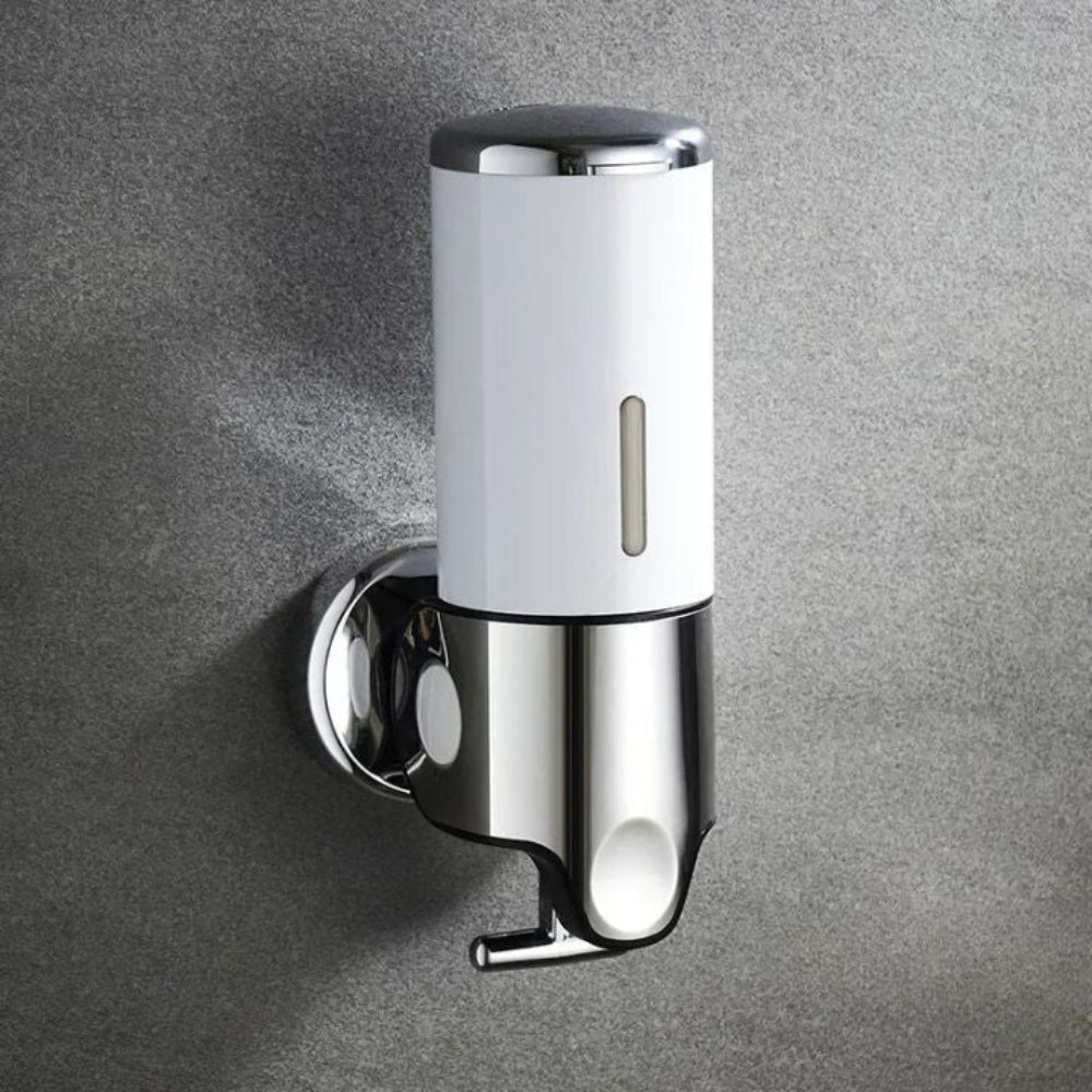 Sleek Wall-Mounted Soap Dispenser for Modern Bathrooms