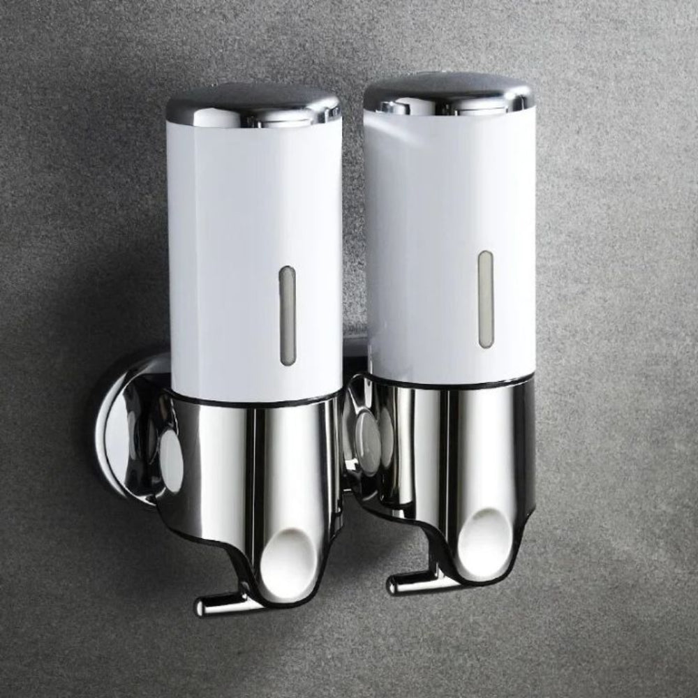 Sleek Wall-Mounted Soap Dispenser for Modern Bathrooms