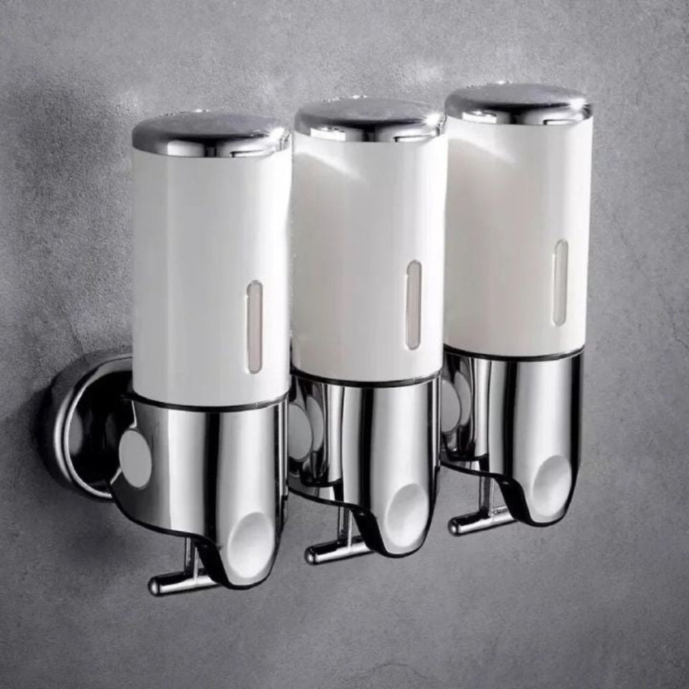 Sleek Wall-Mounted Soap Dispenser for Modern Bathrooms