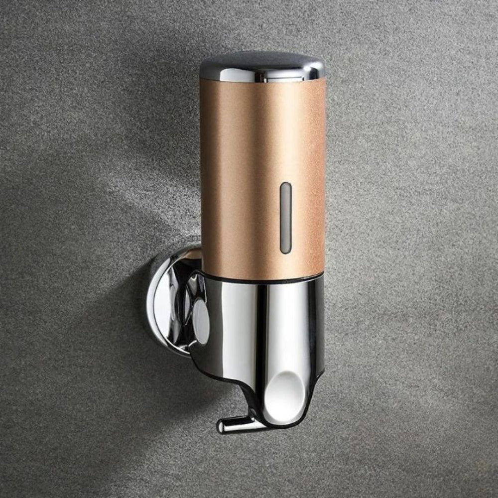 Sleek Wall-Mounted Soap Dispenser for Modern Bathrooms