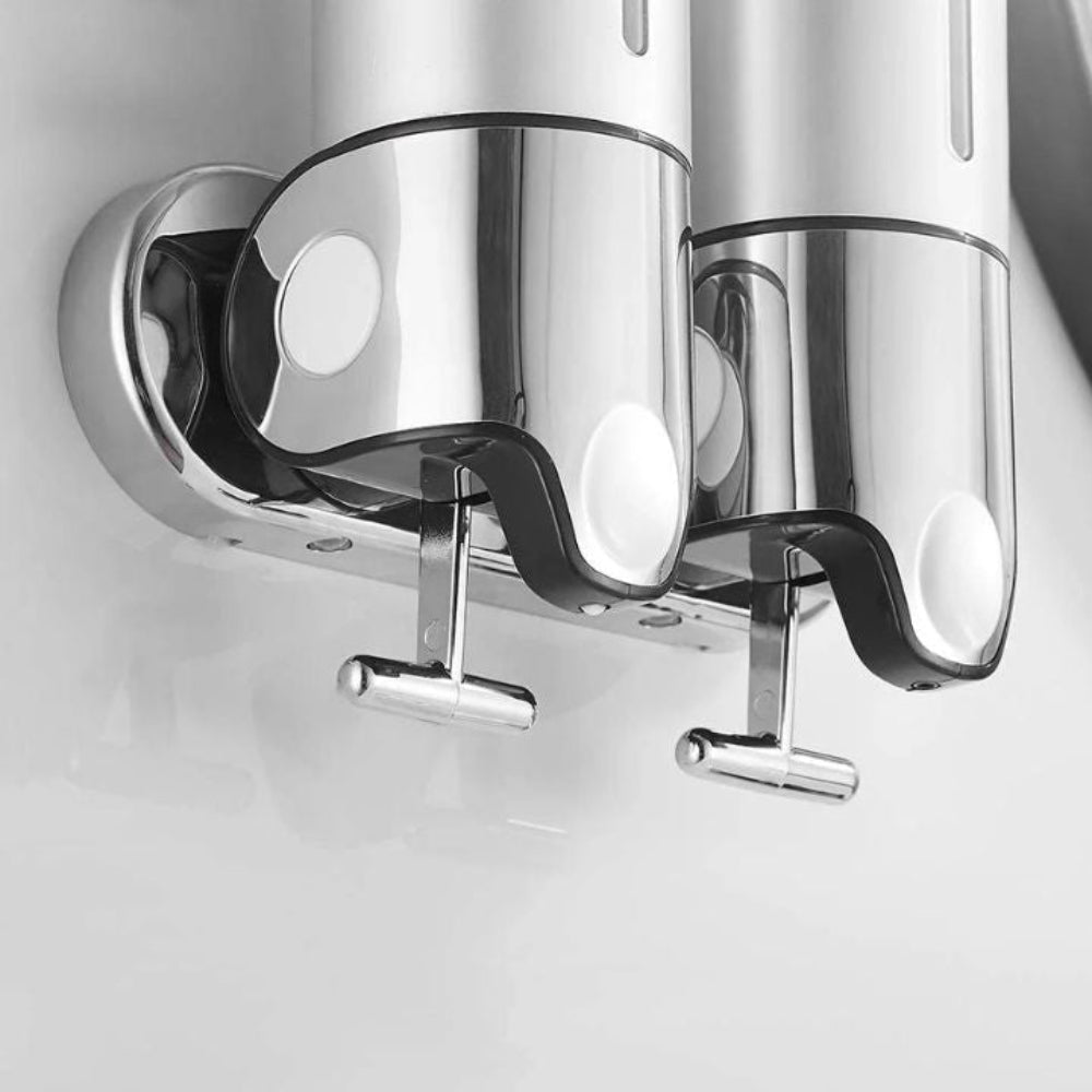 Sleek Wall-Mounted Soap Dispenser for Modern Bathrooms