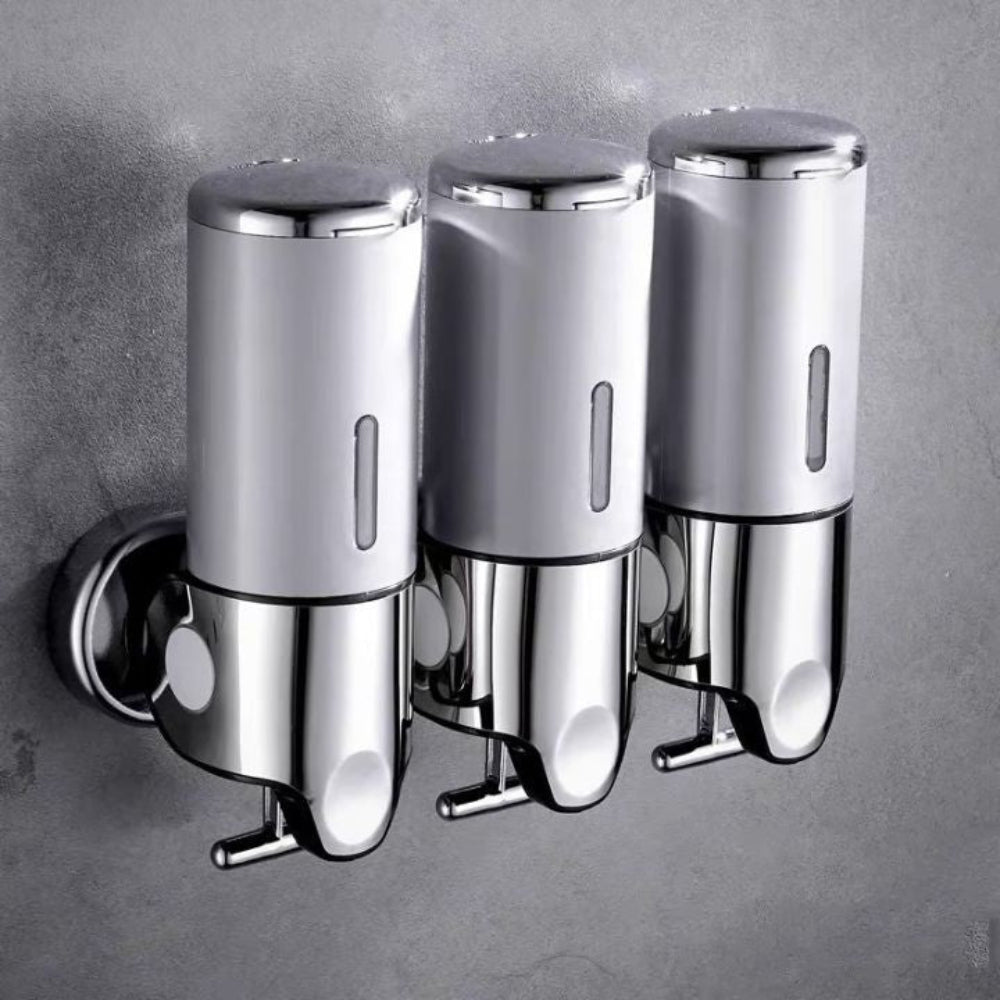 Sleek Wall-Mounted Soap Dispenser for Modern Bathrooms