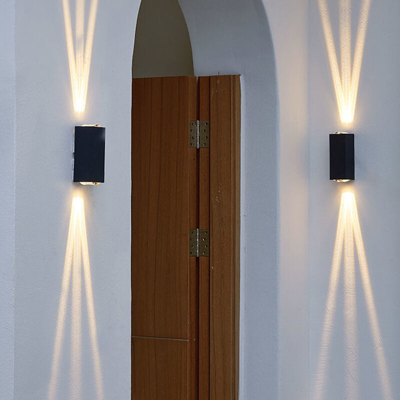 Sleek Waterproof LED Outdoor Wall Fixture for Modern Homes
