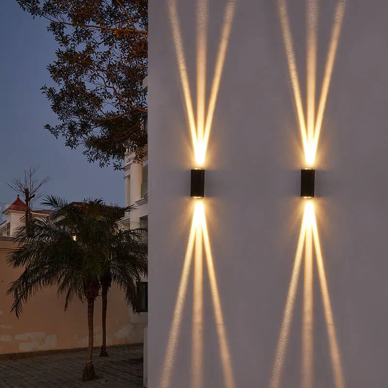 Sleek Waterproof LED Outdoor Wall Fixture for Modern Homes