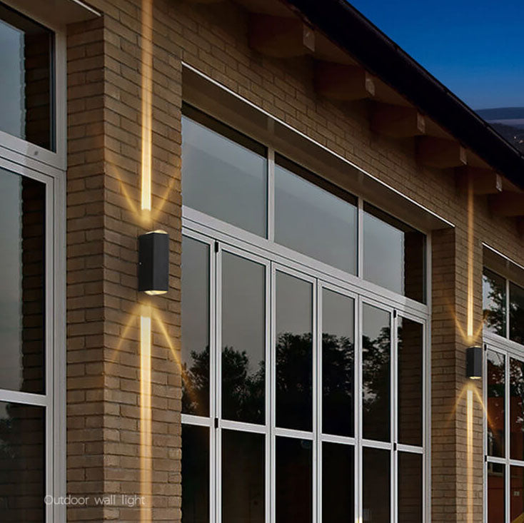Sleek Waterproof LED Outdoor Wall Fixture for Modern Homes