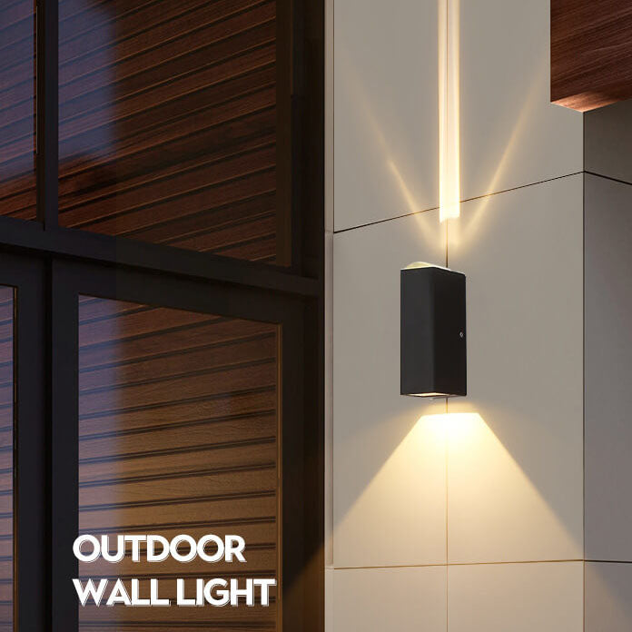 Sleek Waterproof LED Outdoor Wall Fixture for Modern Homes