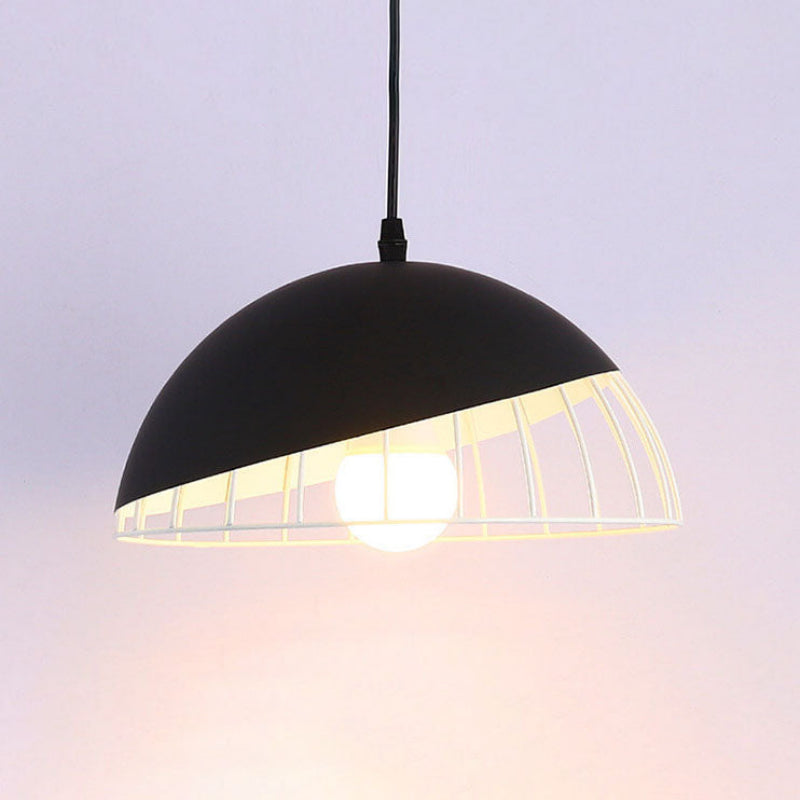 Sleek Adjustable Dome Pendant Lighting for Home & Bistro