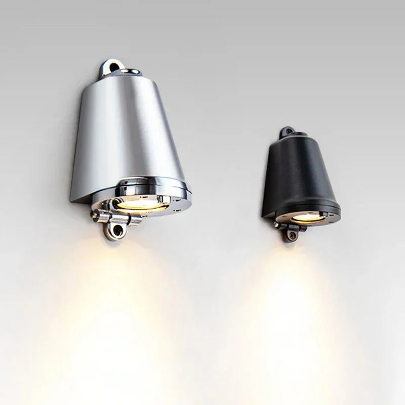 Elegant Aluminum LED Wall Sconce - 5W Bell Design