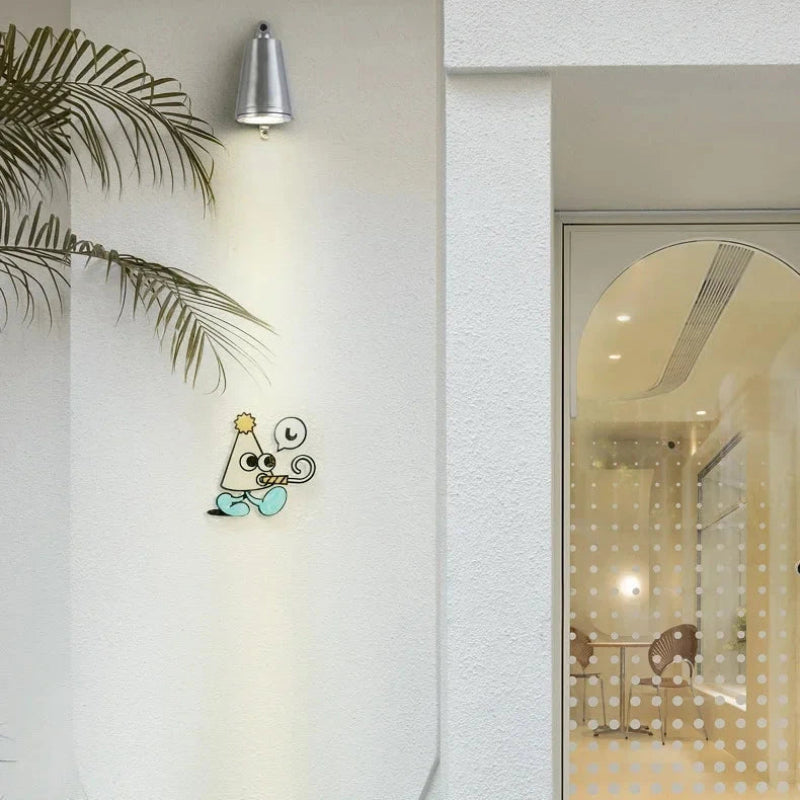 Elegant Aluminum LED Wall Sconce - 5W Bell Design