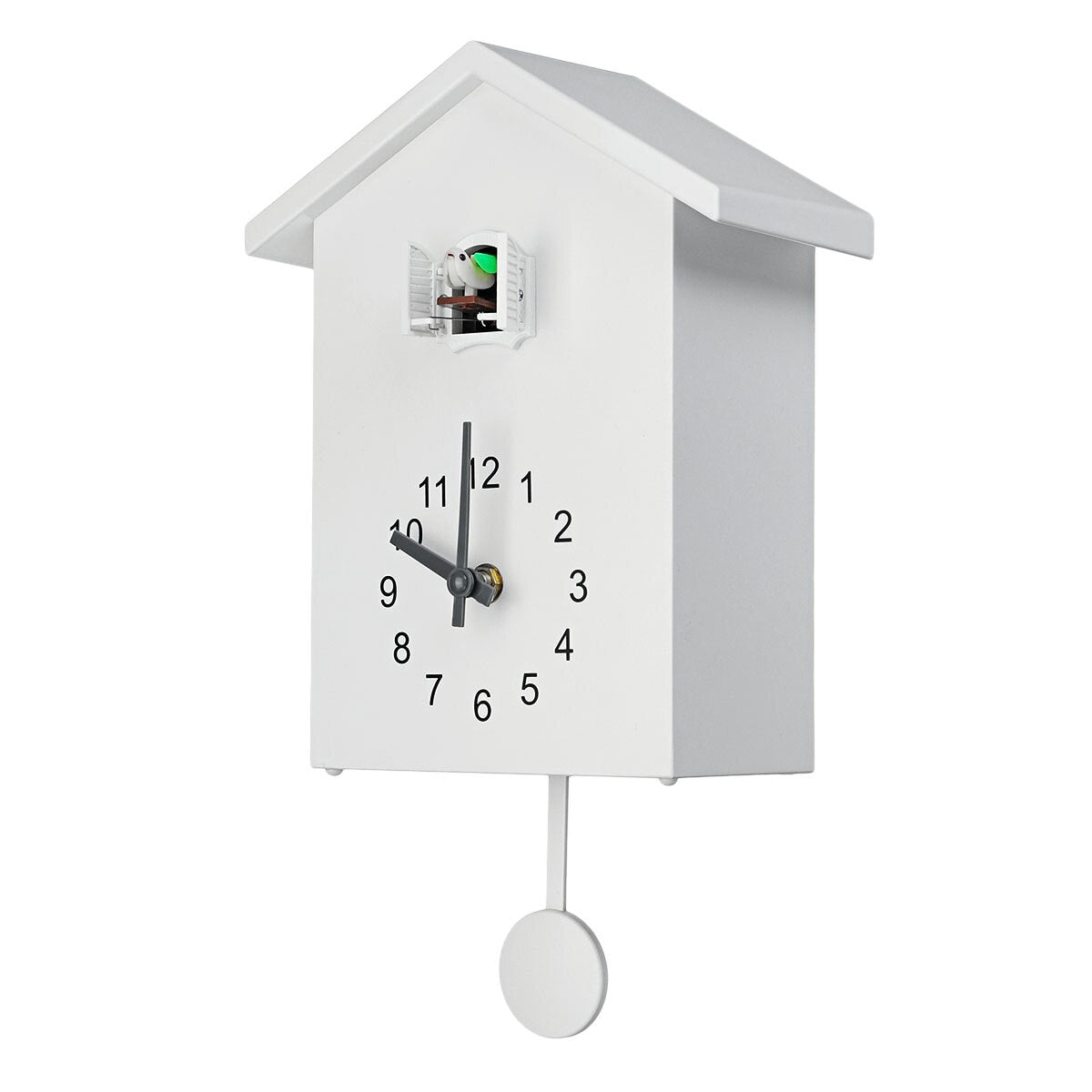 Charming Wall-Mounted Cuckoo Clock with Quartz Precision