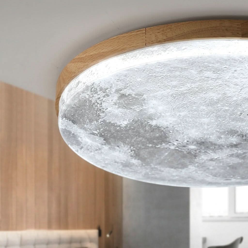 Contemporary Dimmable LED Ceiling Light Fixture with Soft Ambient Illumination