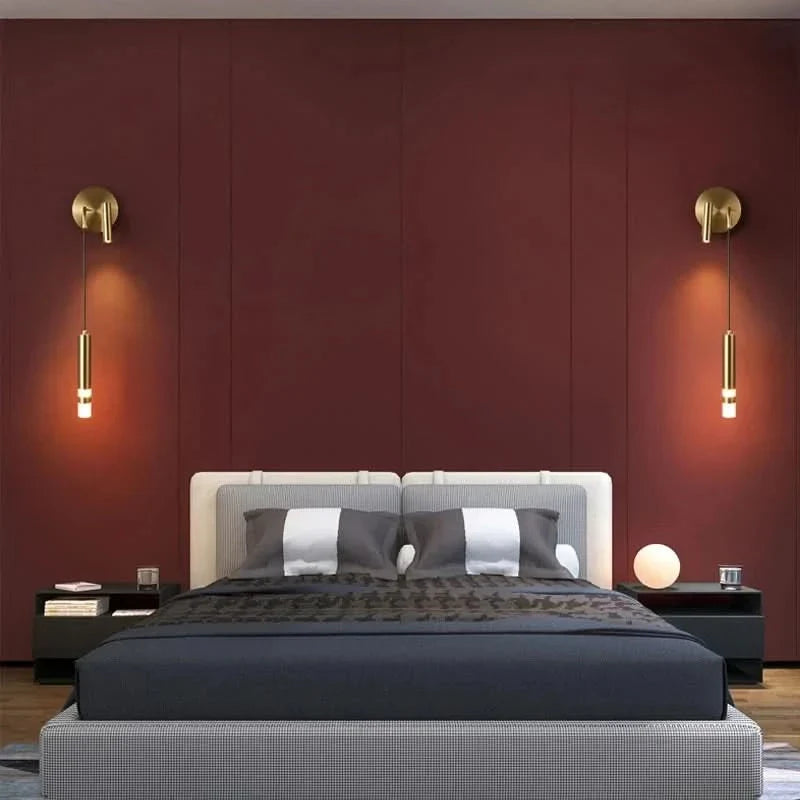 Linear Wall Light for Bedroom and Study Areas