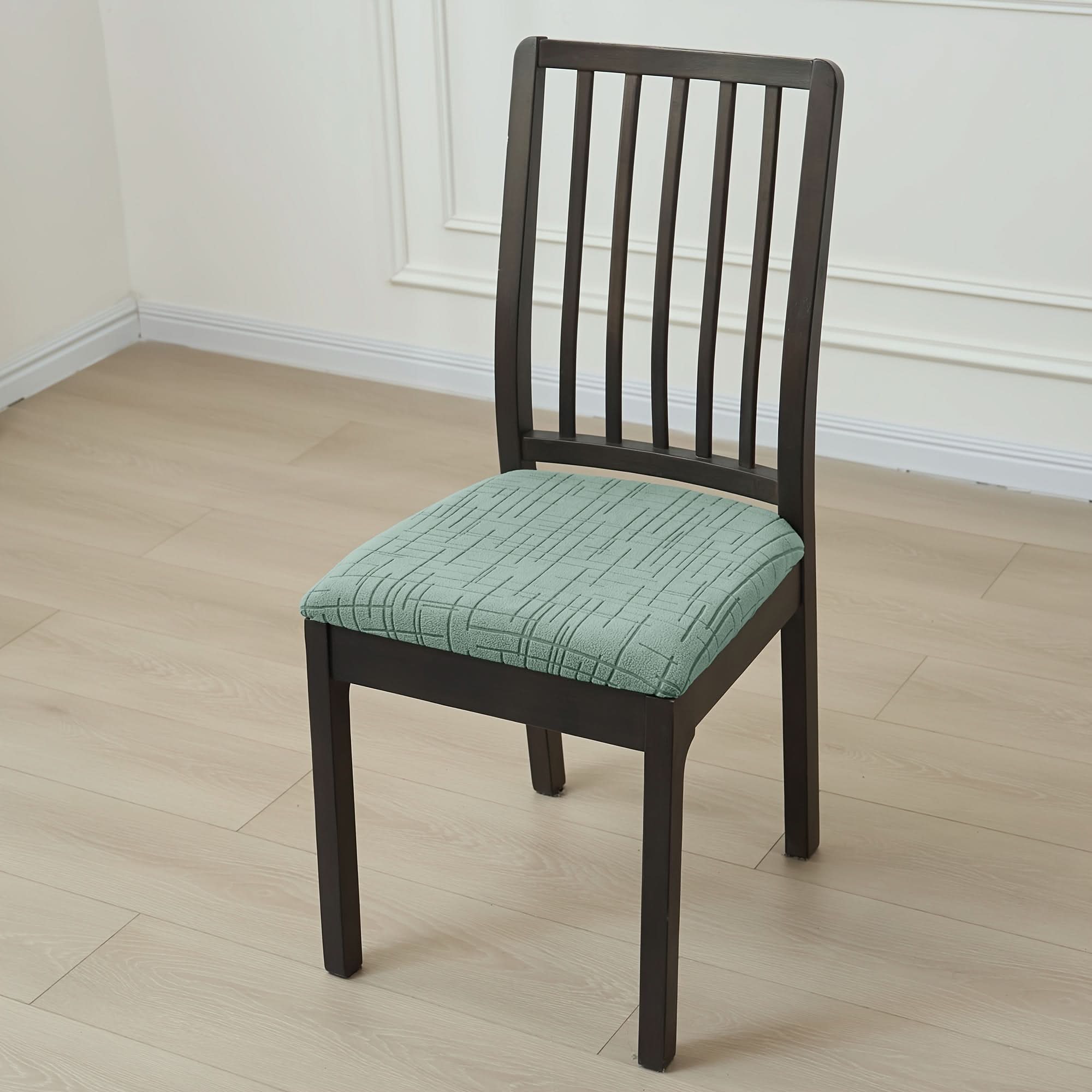Elastic Dining Chair Covers with Cross Design – Modern Stretch Fit