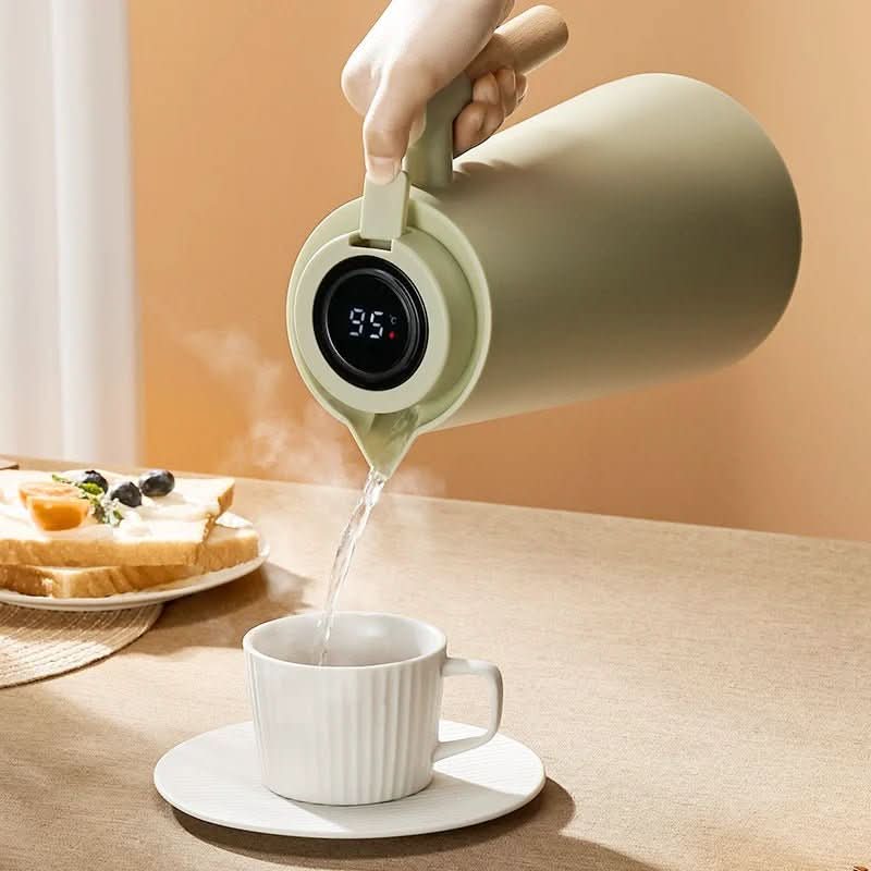 Chic Insulated Flask - Temperature-Sensing Travel Bottle