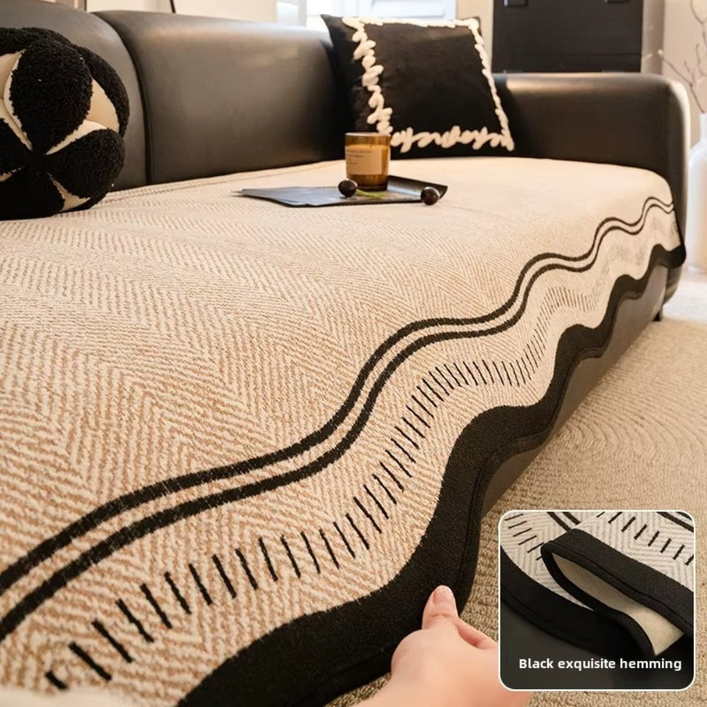 SleekGuard - Stylish Non-Slip Sofa Protector
