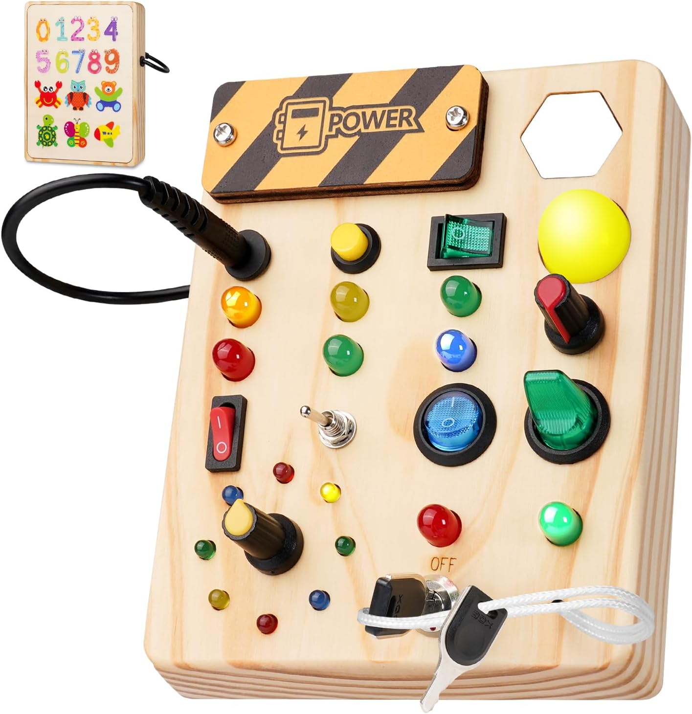 Illuminating Learning Toy for Toddlers Aged 1 to 6