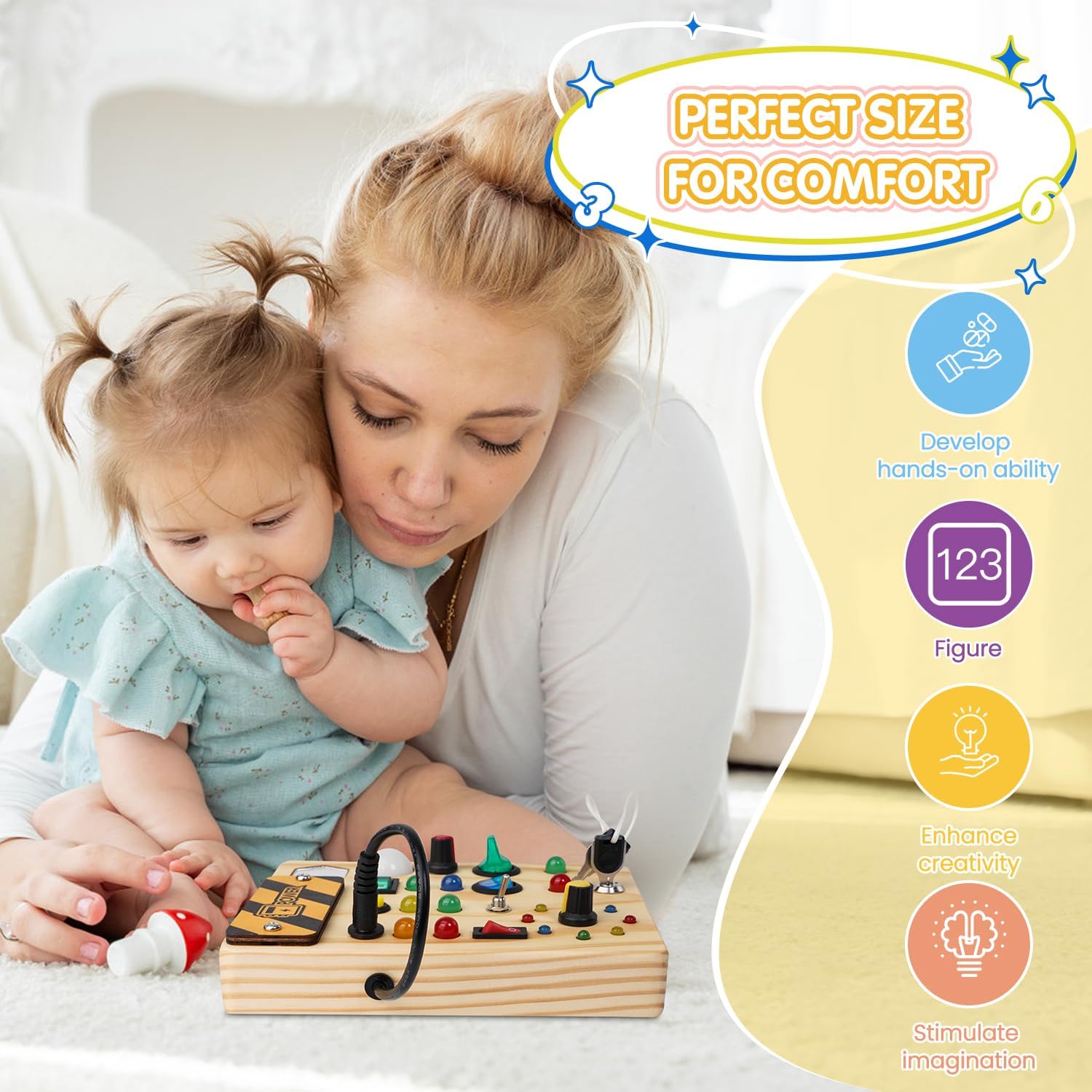 Illuminating Learning Toy for Toddlers Aged 1 to 6