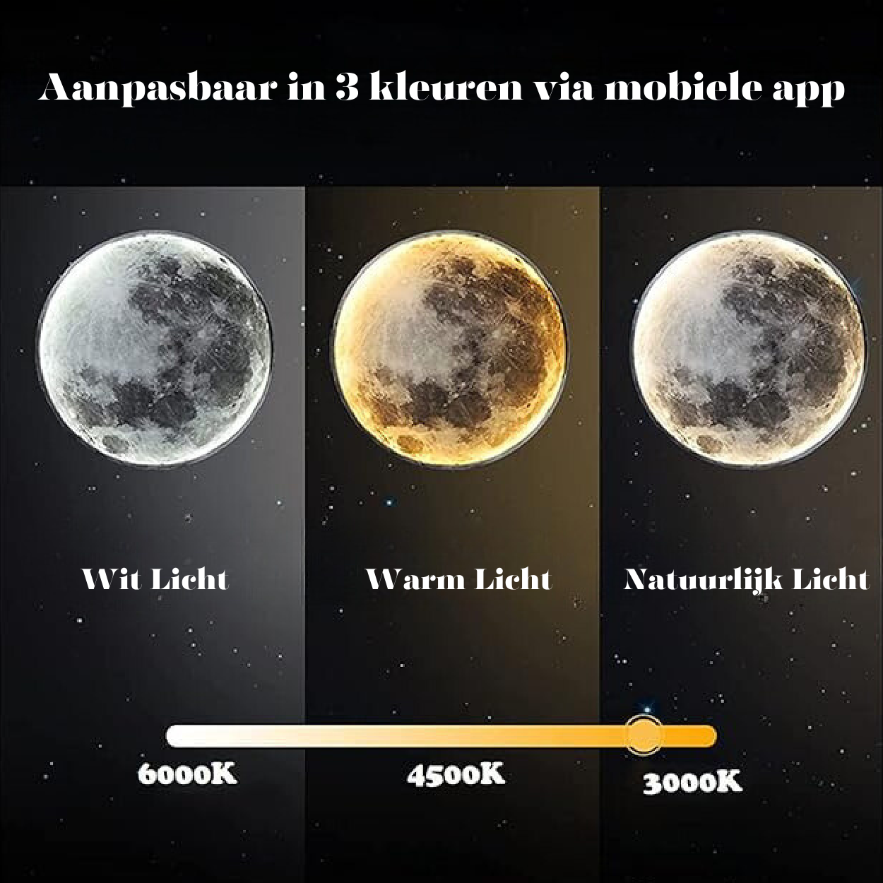 Celestial Wall Light with Customizable LED Radiance