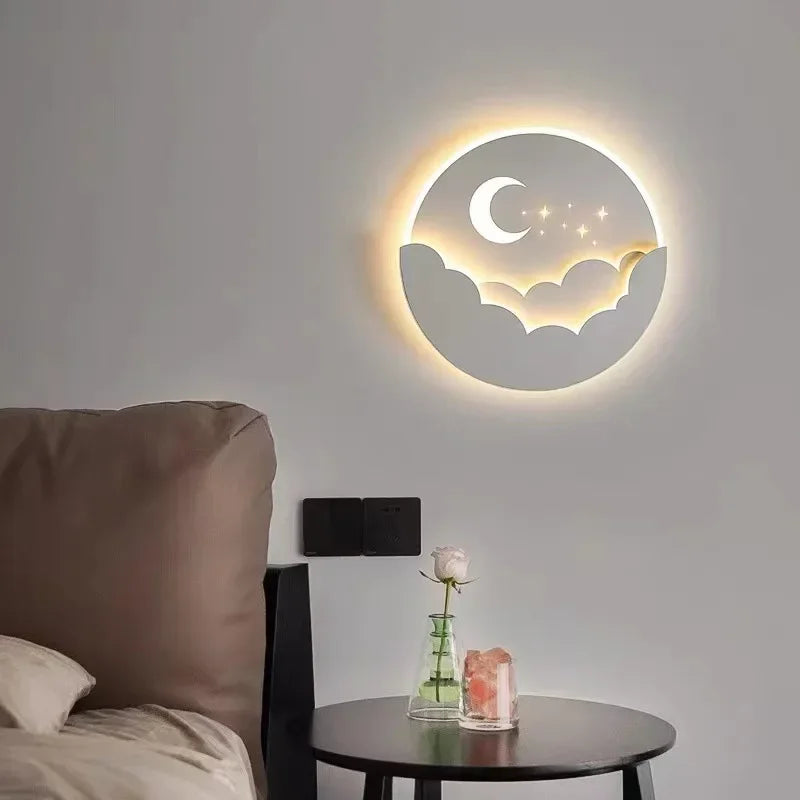 Celestial Dreams LED Wall Fixture - Enchanting Night Light