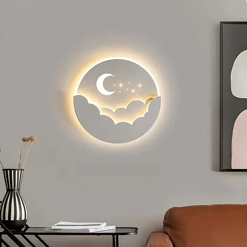 Celestial Dreams LED Wall Fixture - Enchanting Night Light