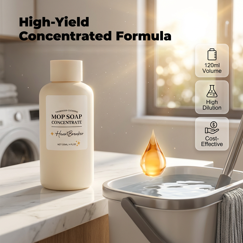 pH-Neutral Mop Soap Concentrate | Streak-Free Shine | Gentle Formula