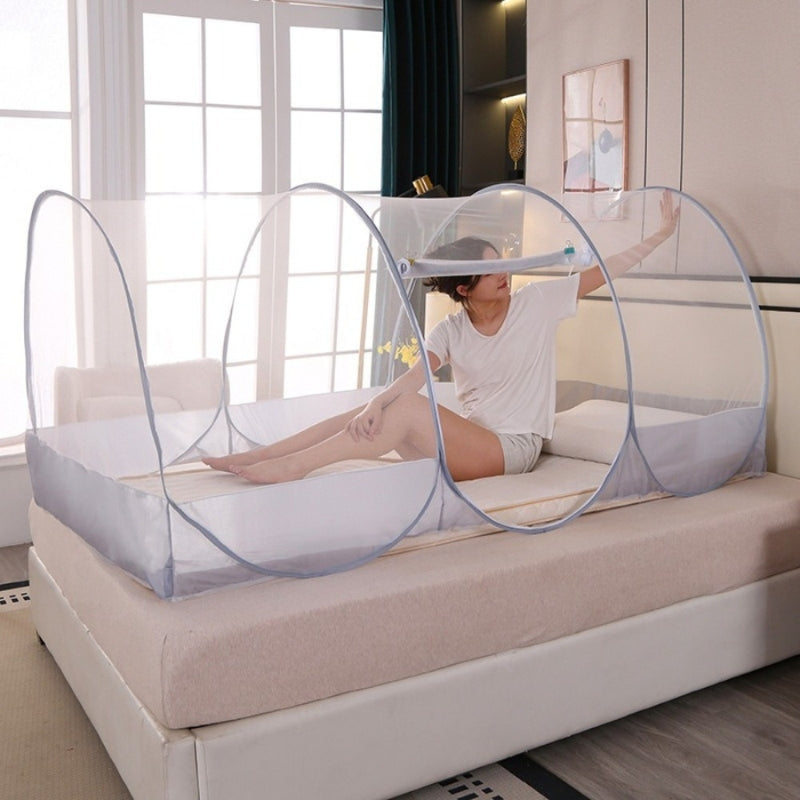 Pop-Up Mosquito Net | Fully Enclosed | Foldable Design | Easy Setup