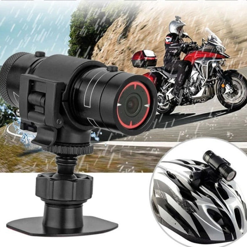 HD 1080P Motorcycle Helmet Cam with Wide Field of View