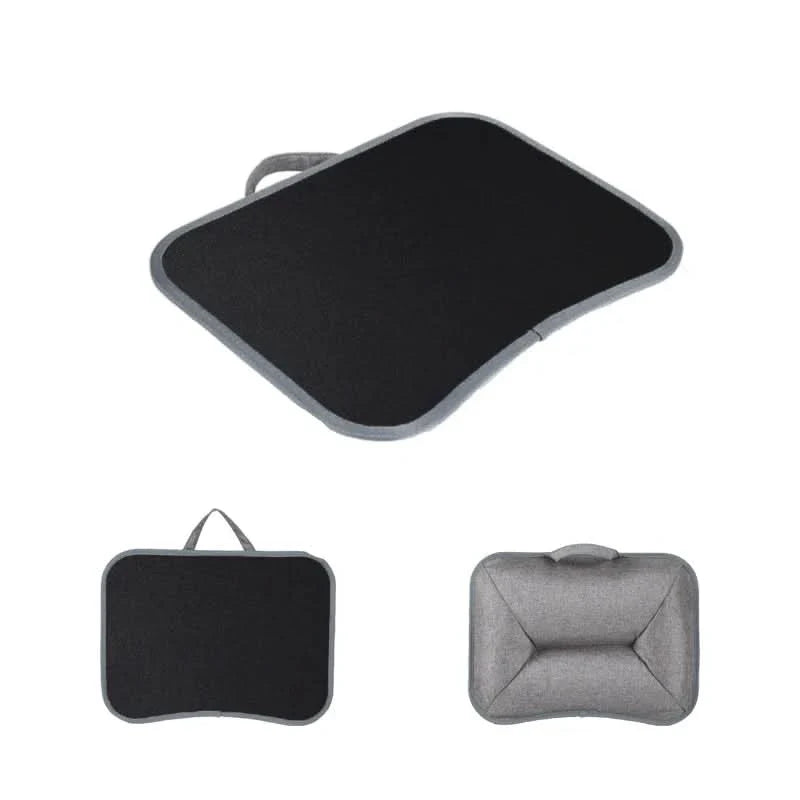 Multifunctional Laptop Desk with Cushion Support for Comfort