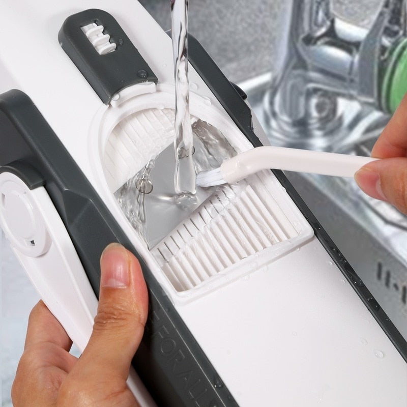 Versatile Kitchen Veggie Slicer and Chopper - Space-Saving Tool
