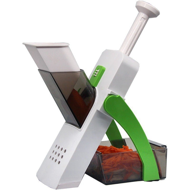Versatile Kitchen Veggie Slicer and Chopper - Space-Saving Tool