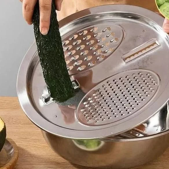 Stainless Steel Vegetable and Potato Slicing Tool Set