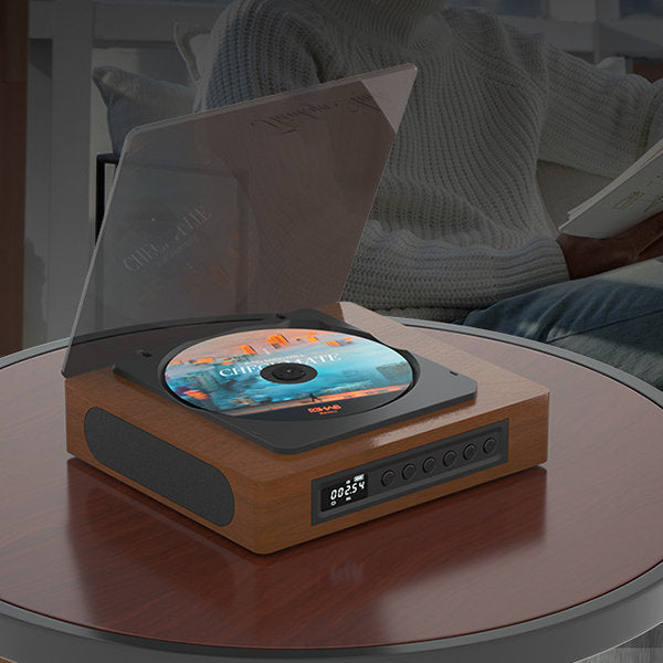 Classic Bluetooth CD Player with USB-C Connectivity