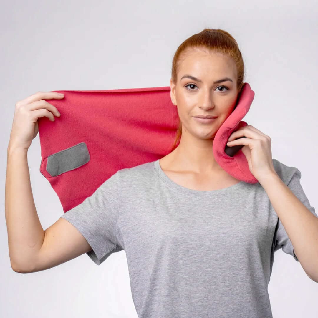 Supportive Travel Pillow for Cars and Airplanes – Neck Support